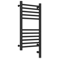 Полотенцесушитель электрический 600x300 темный титан муар МЭМ правый, перемычка прямая Сунержа Богема 3.0 15-5805-6030