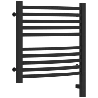 Полотенцесушитель электрический 500x500 темный титан муар МЭМ правый Сунержа Аркус 3.0 15-5705-5050