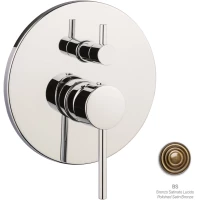 Смеситель для ванны Emmevi Piper 45019CER/BR встраиваемый, бронза