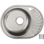 Изображение товара кухонная мойка матовая сталь ukinox фаворит fad577.447 -gt6k 2l