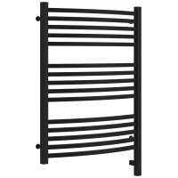 Полотенцесушитель электрический 800x600 черный матовый МЭМ правый Сунержа Аркус 3.0 31-5705-8060