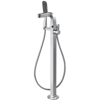 Смеситель напольный для ванны Bravat Wave F674108C-B