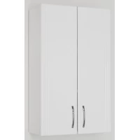 Шкаф двустворчатый подвесной 48,2x80 см белый глянец Style Line ЛС-00000196