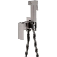 Гигиенический душ Grocenberg GB002BG со смесителем, графит