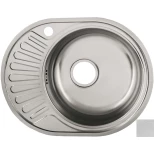 Изображение товара кухонная мойка декоративная сталь ukinox фаворит fal577.447 -gt8k 1r