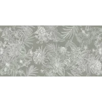 Декор Таделакт зелёный матовый обрезной 60x119,5x0,9