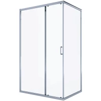 Душевой уголок Alex Baitler AB14120X1 119x89 см, профиль хром, стекло прозрачное