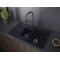 Кухонная мойка Paulmark Feste черный металлик PM237850-BLM - 3