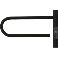 Полотенцесушитель электрический Vincea VTD-1P1BE 253x385, черный матовый