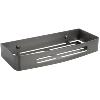 Полка для ванной Fixsen Hotel FX-31003Q 30 см, графит матовый