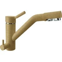 Смеситель для кухни Dr.Gans Нота 339.07L.2123.406 с подключением к фильтру, терракот