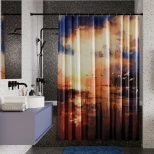 Изображение товара штора для ванной комнаты wasserkraft ammer sc-70103