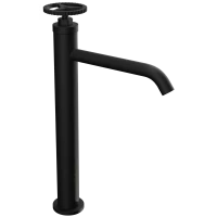 Смеситель для раковины Remer Chrono CH11LXLNO без донного клапана, черный матовый