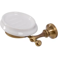 Мыльница Cezares Olimp OLIMP-SOD-02-M настенная, бронза