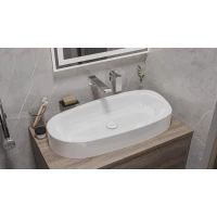 Раковина 70x35 см Whitecross Moonstone E 0731.070035.100