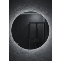 Зеркало Sancos Sfera SF1000 100x100 см, с LED-подсветкой, сенсорным выключателем, диммером