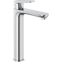 Смеситель для раковины Kludi X1 322980575 без донного клапана, хром