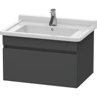 Тумба графит матовый 65 см Duravit DuraStyle DS638704949