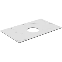 Столешница Kerama Marazzi Plaza Монте Тиберио PL1.SG50008220R\80 80 см, белый мрамор