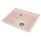 Кухонная мойка AquaGranitEx розовый M-56(315) - 2