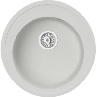 Кухонная мойка TopZero Eva 510-07 Ice 51x51 см, белый