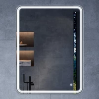 Зеркало Vincea VLM-3MA600 60x80 см, с LED-подсветкой, сенсорным выключателем, диммером