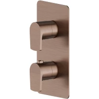 Термостат для ванны Newform Haka 67692E.59.067 встраиваемый, медь матовая