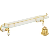 Полка стеклянная 60 см Migliore Olivia 27477