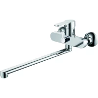 Смеситель для ванны Rush Tenerife TE2835-51 универсальный, с душевым гарнитуром, хром