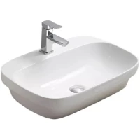 Раковина-чаша CeramaLux 78598 60x42,8 см, накладная, белый