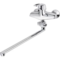 Смеситель для ванны Viko V-2323-12 универсальный, с душевым гарнитуром, хром