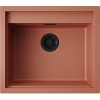 Кухонная мойка Omoikiri Artceramic Sintesi 57-CN canyon 4997142 57x50 см, коричневый