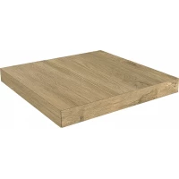 Керамогранит Kerama Marazzi Ступень Сальветти капучино угловая правая клееная 33x33x11 SG506600R/GCD