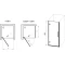 Душевой уголок 79,5x90 см Ravak Cool COSD1 + COPS X0VV40300Z1 + X9VV70300Z1 прозрачное Душевой уголок 79,5x90 см Ravak Cool COSD1 + COPS X0VV40300Z1 + X9VV70300Z1 прозрачное - 4