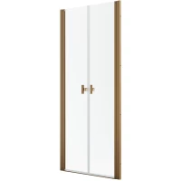 Душевая дверь Radaway Nes DWD I Brushed Copper 70 10027070-93-01 70 см, профиль медь матовая, стекло прозрачное