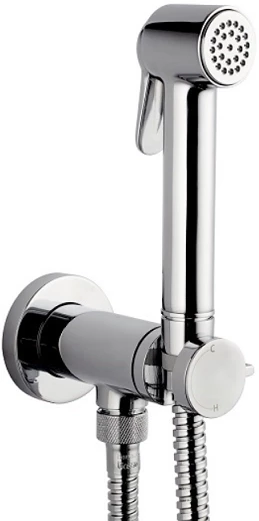 Гигиенический душ Bossini Paloma Brass E37007B.030 со смесителем, хром гигиенический душ со смесителем bossini
