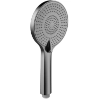 Душевая лейка Kaiser SH-095 120 мм, 3 режима, вороненая сталь