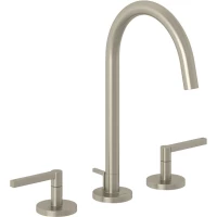 Смеситель для раковины Kludi Nova Fonte Puristic 20143N515 с донным клапаном, никель матовый