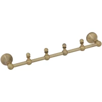 Планка с крючками Veragio Gialetta Bronzo VR.GIL-6434.BR для ванны, бронза