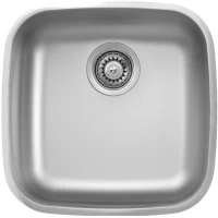 Кухонная мойка полированная сталь Ukinox Модерн MOP400.400 -GT8C