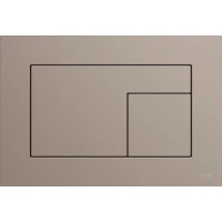 Кнопка смыва Tece TECEvelvet 9240730 для инсталляции, бежево-коричневый