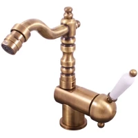 Смеситель для биде без донного клапана Slezak Labe L508.5/9SM