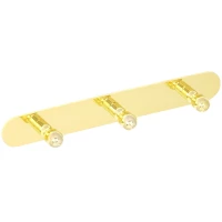 Планка с крючками Veragio Gialetta Dorato VR.GIL-6436.DO для ванны, золотой