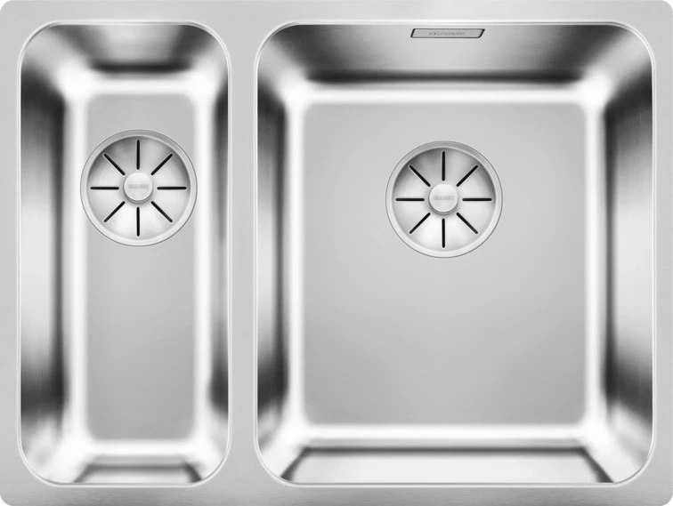 Кухонная мойка Blanco Solis 340/180-U InFino полированная сталь 526128 кухонная мойка blanco etagon 8 infino алюметаллик 525189
