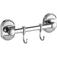 Планка с крючками Fashun A1915-2 для ванны, хром