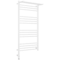 Полотенцесушитель электрический 1000x500 белый матовый МЭМ левый Сунержа Богема с полкой 3.0 30-5806-1050