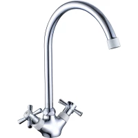 Смеситель для кухни Decoroom DR51028-White