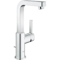 Смеситель для раковины с донным клапаном Grohe Lineare 23296000 (Витринный образец) 