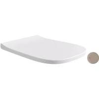 Сиденье для унитаза Alice Wunder MC4519 серый матовый