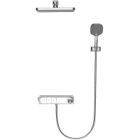 Душевой комплект Arrow ARQ13869CP 320x210 мм, со смесителем, хром